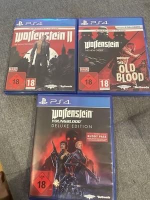 Wolfenstein Collection - PlayStation 4 Alle Teile