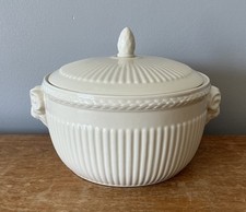1x Wedgwood Queen’s Ware Edme Cream - Gemüseterrine mit Deckel sehr guter Zustand 