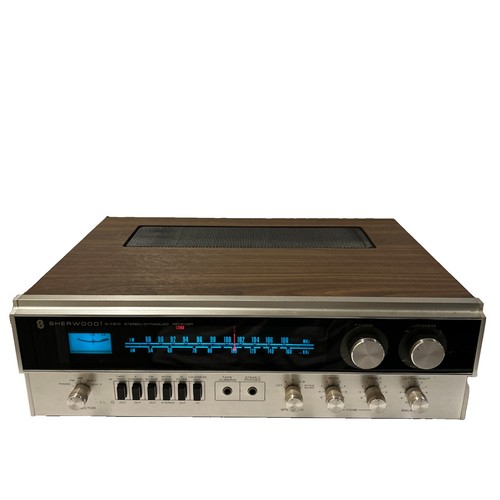 Sherwood S-7310 Stereo Dynaquad AM/FM Receiver Made in Japan Wood Case Tested
