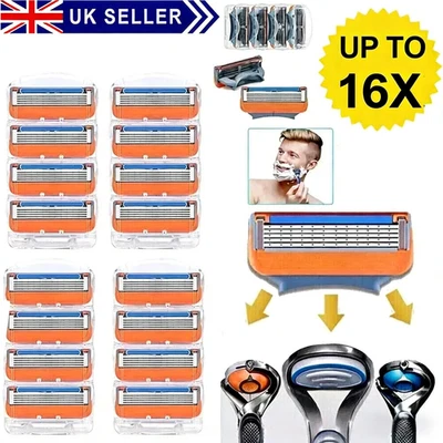 16 X Gillette Fusion5 Power Razor Blades Cartridges Brand New Upgrade Sealed!
