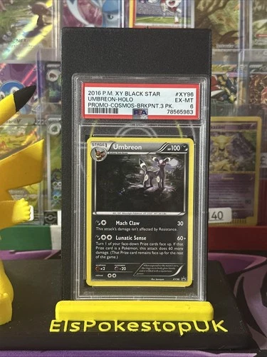 Umbreon - XY96 - Black Star Promo - Pokemon - PSA 6