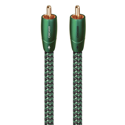 AudioQuest Chicago RCA RCA Analog Audio Interconnect Cable (Pair)
