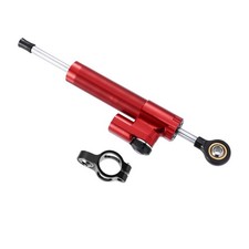 Univerel Moto Direction Amortisseur Rouge Linéaire Stabilisateur
