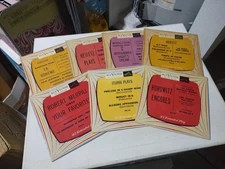 7 RCA VICTOR RED VINYL 45 EPS CLASSICAL & OPERA MENDELSSOHN, PUCCINI LA BOHEME