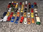 Hot Wheels & Matchbox Vintage Black Walls Lot Cars & Trucks 50 Total