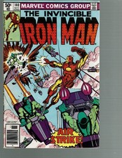 Invincible Iron Man 140 Return of Justin Hammer and FORCE F/VF