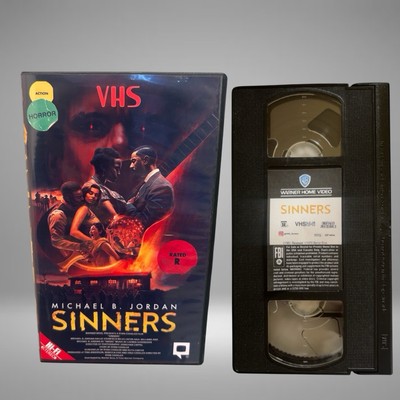 Sinners VHS Custom Artwork movie. Ryan Coogler Michael B Jordan Hailee Steinfeld
