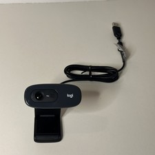 Logitech HD Webcam C270 720p V-U0018 Built In Microphone USB Camera Zoom Meeting