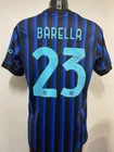 HOME EUROPE JERSEY "BARELLA 23" AUTOGRAPHED SINGLE SIGNATURE FC INTER 2025/2026
