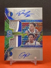 2023-24 Spectra Dereck Lively/ Olivier-Maxence Prosper Dual Patch Auto 08/25
