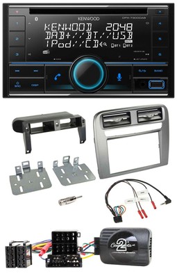 Kenwood CD 2DIN DAB USB Lenkrad Bluetooth Autoradio für Fiat GrandePunto 05-06 a