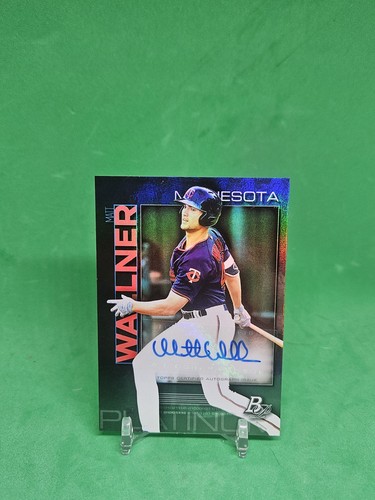 2020 Bowman Platinum Wal-Mart Top Prospects Auto Matt Wallner #TOP-100 - Picture 1 of 1