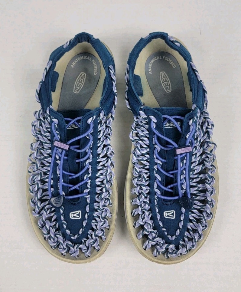 Sandali sportivi da trekking KEEN Uneek taglia 9 5 donna blu paracord