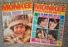 Tiger Beat Monkee Spectacular #1 April 1967 AND Spectacular #2 May 1967