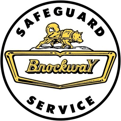 Brockway Motor Trucks SAFEGUARD SERVICE NEW METAL SIGN: 12'' Diameter Round