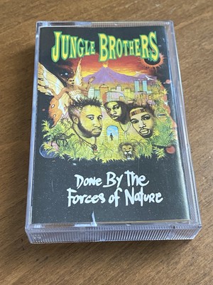 Jungle Brothers Done By The Forces of Nature cassette 1989