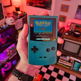 Nintendo PKM Game Boy Color Console Handheld System Cleaned Tested Case Reneweds