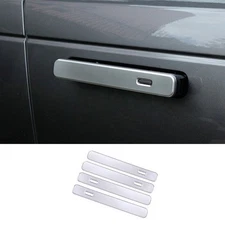 For Range Rover Velar 18-2022 Matte Silver Exterior Side Door Handle Cover Frame