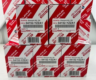 5 PACK 04152-YZZA1 Genuine OEM Engine Oil Filter FREE SAME DAY SHIPPING