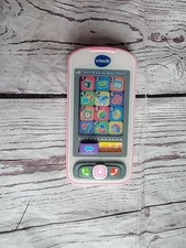 VTech Touch and Swipe Baby Phone, Pink Tested Working 