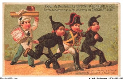 AXYP15-1070-CHROMOS - Chocolat Louit - Expos de bordeaux - Le diplome d'honneu
