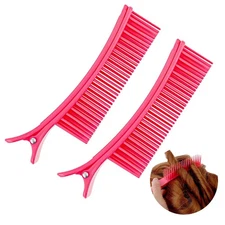 2PCS Hair Clips for Styling Sectioning, Professional Alligator Grip Clips for...
