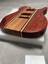 AAAAA 5-Piece Ash Mahogany Electric Guitar Body, Unfinished DIY