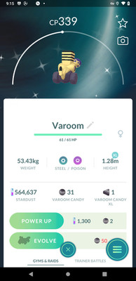 Shiny Varoom | P T C