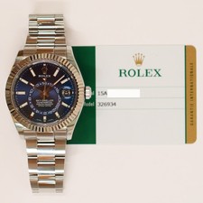Rolex 326934 Sky-Dweller Steel and White Gold