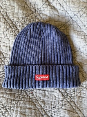 NEW IN HAND Supreme Overdyed Beanie Navy