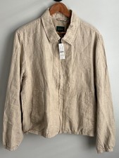 J.Crew Harrington Jacket Mens Medium  Linen T...