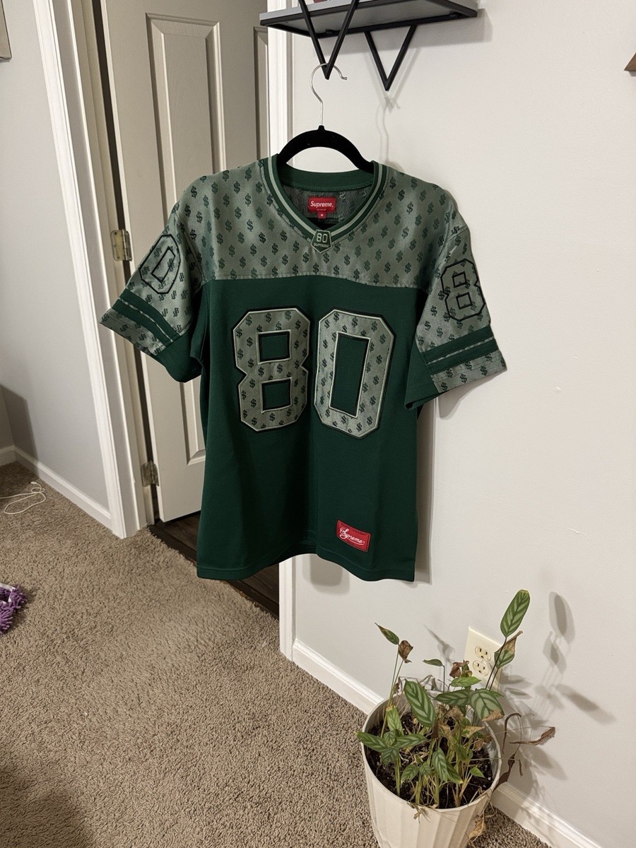 Supreme Money Monogram Football Jersey Size Medium | eBay