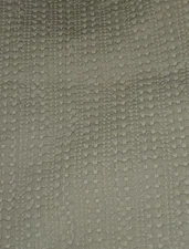 3pc Pottery Barn Honeycomb Ivory Waffle Weave Euro Pillow Covers 24x24