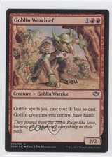 Goblin Warchief Magic: Duel Decks: Speed vs Cunning DDN #009