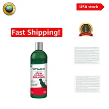 Vet's Best Allergy Relief Dog Shampoo – Gentle Cleansing for Itchy Skin