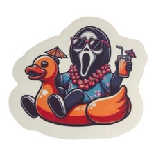 Handmade Ghostface Sticker