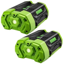 56V 5000mAh Lithium Battery Replacement for EGO 56V BA2800 BA4200 BA1400 2-Pack