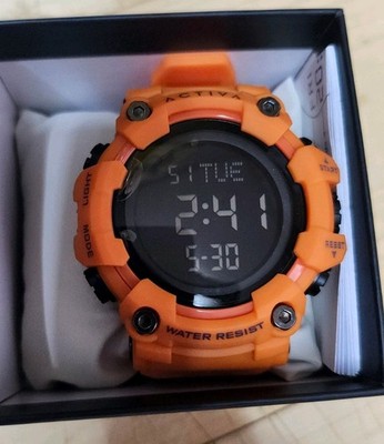Activa Kadron X Invicta Digital Men s Watch 53mm Orange (ACW1968 005)  BRAND NEW
