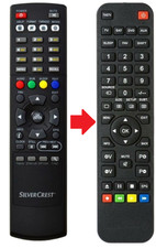 Ersatz Fernbedienung Silvercrest SSR 1080 B2 / SSR1080B2 Receiver