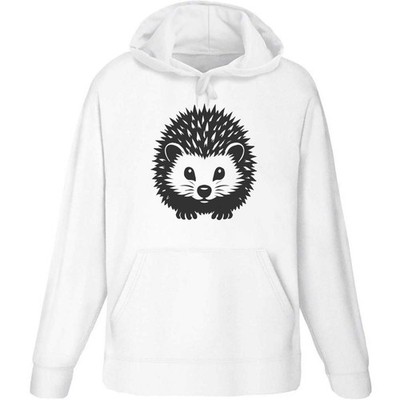 Hoodie/Kapuzenpullover ''Süßer flauschiger Igel mit stacheligem Haar'' für Erwachsene (HO056756)