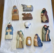 Eddie Walker Midwest Of Cannon Falls 10 Piece Set Nativity Scene