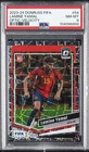 2023-24 PANINI DONRUSS FIFA OPTIC-VELOCITY #54 LAMINE YAMAL ROOKIE RC PSA 8