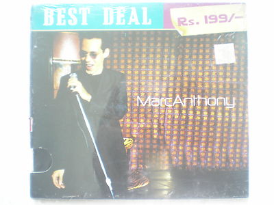 Marc Anthony Marcanthony Best Deal Rs199 Cd 2006 Rare India Hologram New