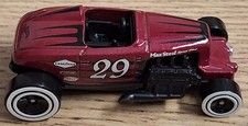Loose 2024 Hot Wheels Main Max Steel 19/250 HTC12 Metalflake Red