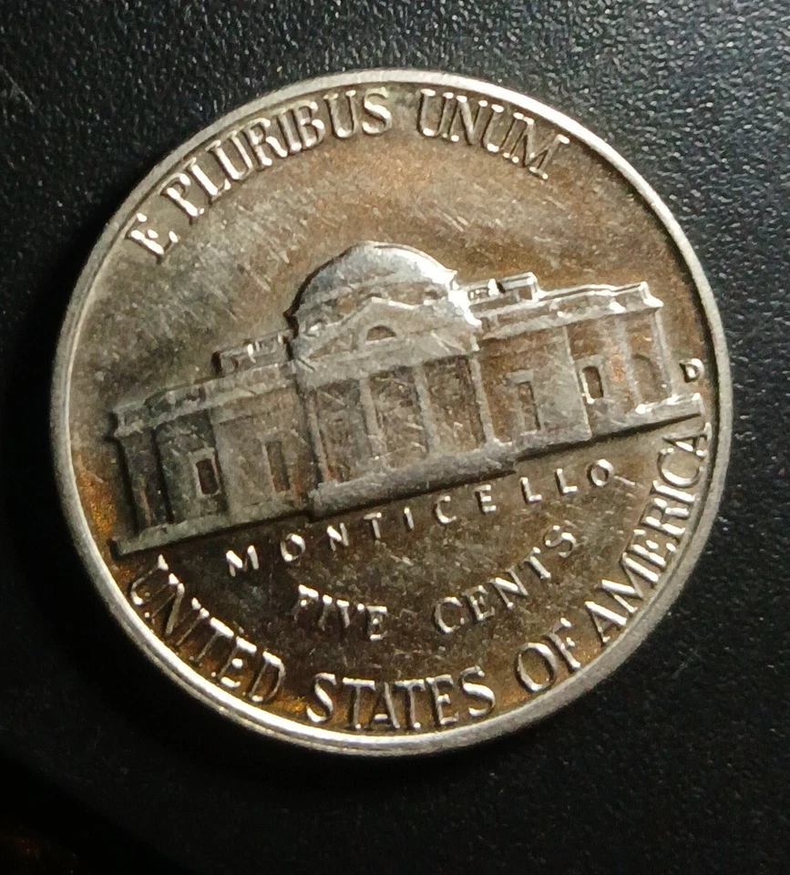 1960 D Nickle Die Deteriorating Doubling  - Image 2 of 4