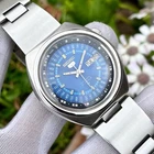 Vintage Seiko 5 Automatic Perpetual Calendar Sunburst Japan Men Watch 7019-6070