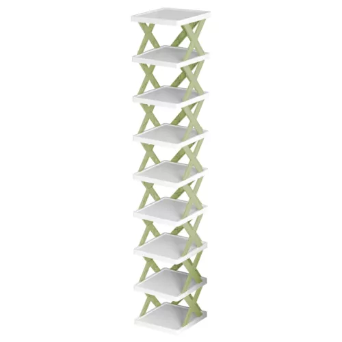 9 Ebenen Schuhregal Aufbewahrung Organizer Klein Schuhregal Schmal Zum Selbermachen Verstellbar Schuhregal - Bild 29 von 34
