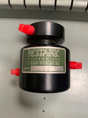 ROTARY SYSTEMS D0103 D0103-2 HYDRAULIC UNION NEW OLD STOCK
