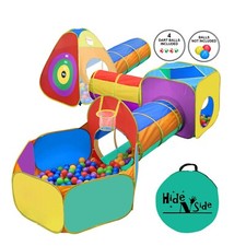 Hide N Side Kids Ball Pit Playz Basketball Tent Tunnel Toy Bag FAST EXP SHIP 