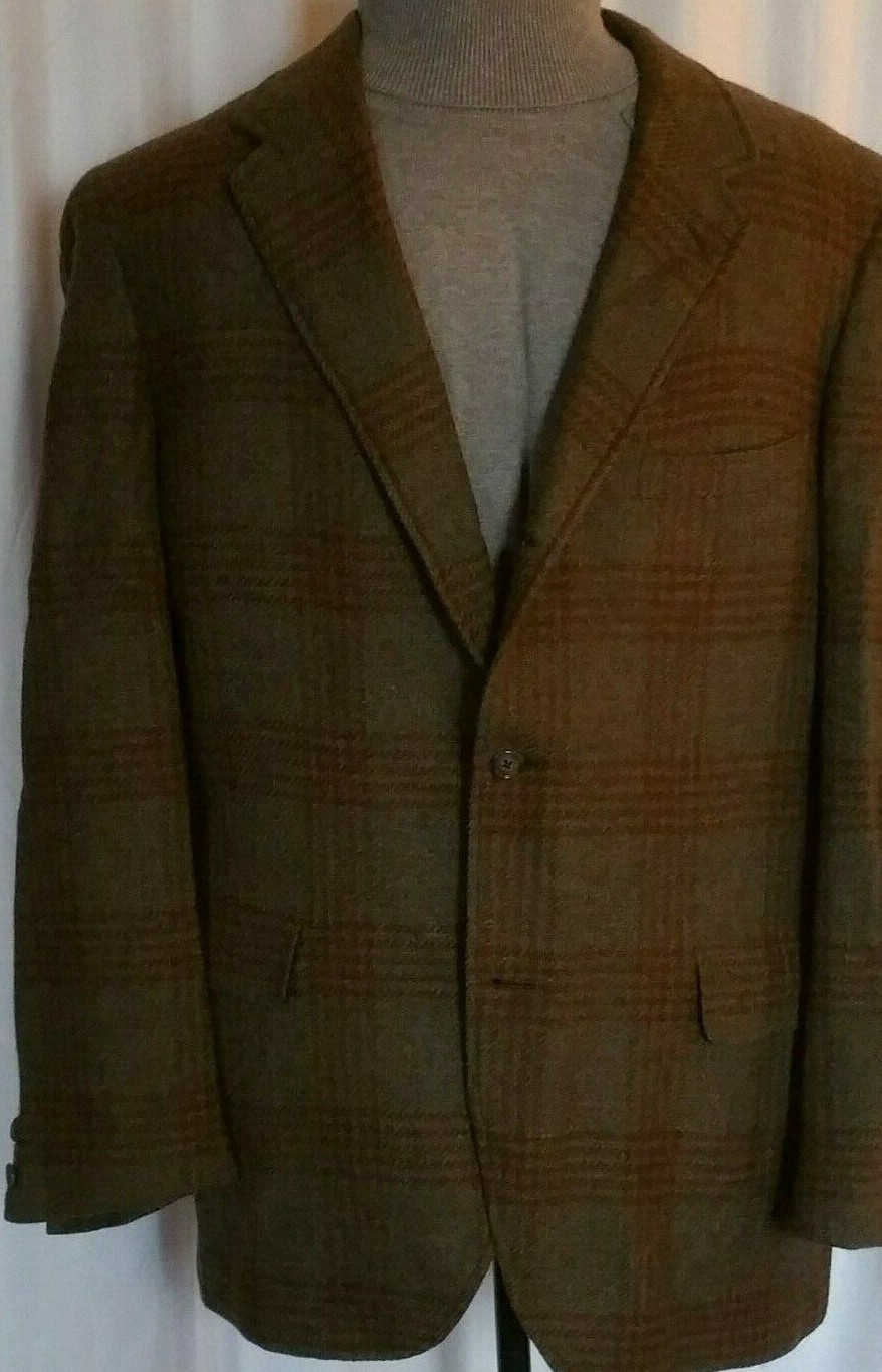 VTG 60s 44S Hart Shaffner Marx Blazer Sport Coat … - image 2